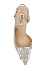 Champagne | Adaline Slingback Block Heels Top