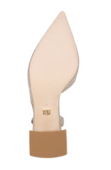 Champagne | Adaline Slingback Block Heels Sole