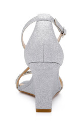Silver | Adelynn Perfect Simplicity Wedge Heel