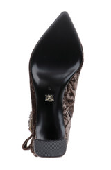 Brown Velvet | Adrian Velvet Block Heel Booties