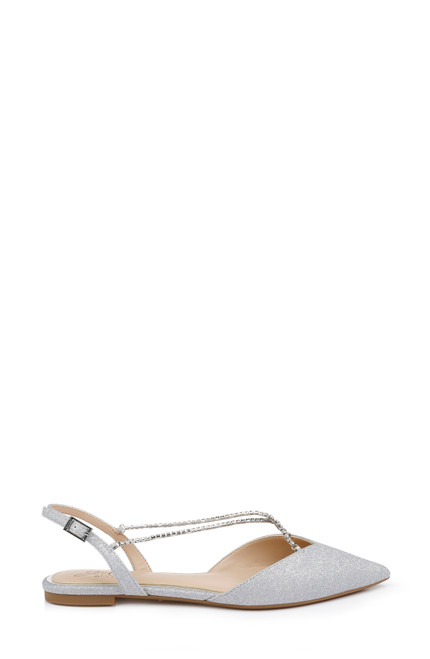 Silver | Alanna Ballet Flats