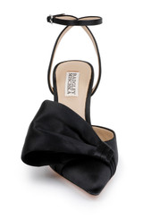 Black | Alease Pointed Toe Block Heels