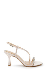 Champagne | Alexis Crisscross Sandals