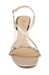Champagne | Alexis Crisscross Sandals