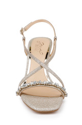 Light Gold | Alexis Crisscross Sandals