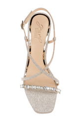 Light Gold | Alexis Crisscross Sandals