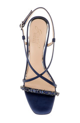 Navy | Alexis Crisscross Sandals