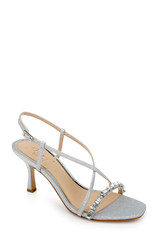 Silver | Alexis Crisscross Sandals