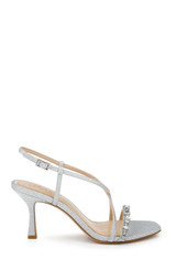 Silver | Alexis Crisscross Sandals