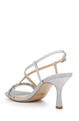 Silver | Alexis Crisscross Sandals