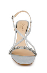 Silver | Alexis Crisscross Sandals