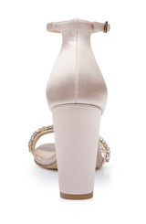 Champagne | Alia Jewel Embellished Sandals