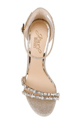 Light Gold | Alia Jewel Embellished Sandals