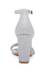 Silver | Alia Jewel Embellished Sandals