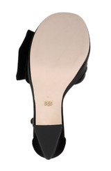 Black Velvet | Alora II Platform Sandals Sole