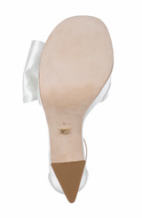 White | Alora II Platform Sandals Sole