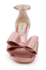 Blush | Alysha Open Toe Kitten Heels