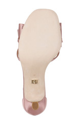 Blush | Alysha Open Toe Kitten Heels