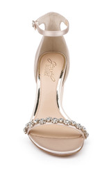 Champagne | Alyssa Block Heel Sandals