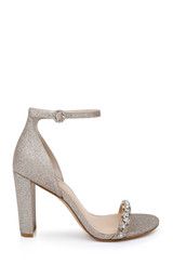 Light Gold | Alyssa Block Heel Sandals