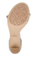 Light Gold | Alyssa Block Heel Sandals