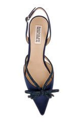 Midnight | Angelina Slingback Kitten Heels Top