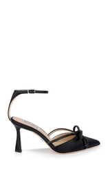 Black | Ann Pointed Toe Stiletto Heels