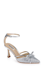 Silver | Ann Pointed Toe Stiletto Heels