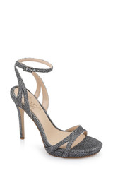 Pewter | Arianna Shimmering Platform Stiletto