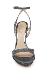 Pewter | Arianna Shimmering Platform Stiletto