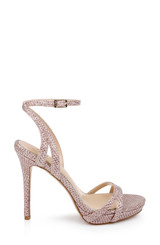Rose Gold | Arianna Shimmering Platform Stiletto