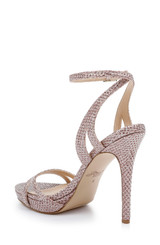 Rose Gold | Arianna Shimmering Platform Stiletto