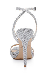 Silver | Arianna Shimmering Platform Stiletto