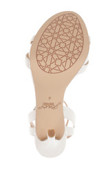 White | Arianna Shimmering Platform Stiletto