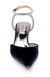 French Blue | Autumn Ankle Strap Kitten Heel Pumps