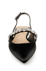Black | Bambi Pointed Toe Sling Back