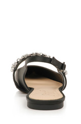 Black | Bambi Pointed Toe Sling Back