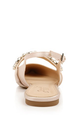 Champagne | Bambi Pointed Toe Sling Back