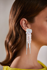 Beguiling Fringe Earrings Model