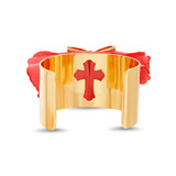 Mesmerizing Floral Cuff Bracelet Back