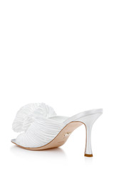 White | Blythe Slide with Floral Detail