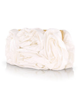 Ivory | Jett II Blossom Pouch Clutch Side