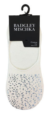 Ivory | Foil Printed Sock Liner