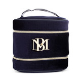 Blue Velvet | Rectangle Cosmetic Train Case