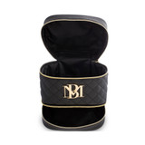 Black | Rectangle Cosmetic Train Case