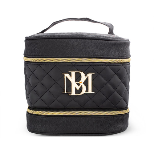 Black | Rectangle Cosmetic Train Case