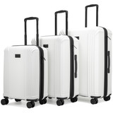 White | Evalyn 3 Piece Expandable Luggage Set