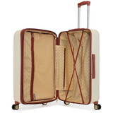 Champagne | Mia 3 Piece Expandable Retro Luggage Set