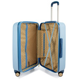 Light Blue | Mia 3 Piece Expandable Retro Luggage Set