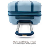 Light Blue | Mia 3 Piece Expandable Retro Luggage Set